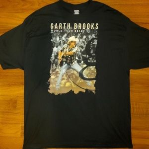 Garth Brooks Tshirt world tour 2014